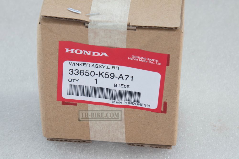 33650-K59-A71. WINKER ASSY., L. RR. (LED) Honda Click125-150i