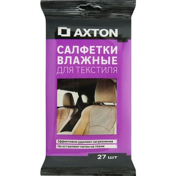AXTON САЛФЕТКИ ВЛАЖНЫЕ ЭКСТЕРЬЕРНЫЕ 27ШТ