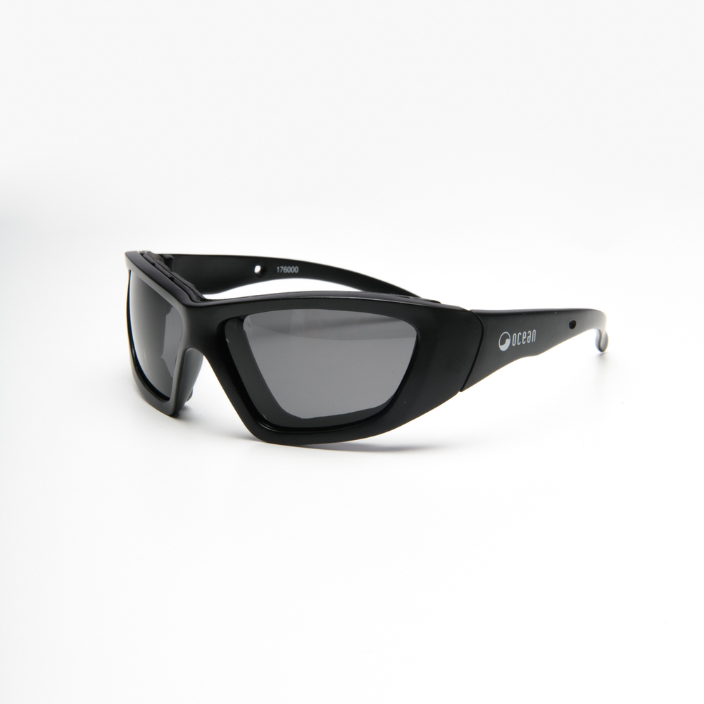 OCEAN Biarritz kids Matt Black / Grey Polarized lenses