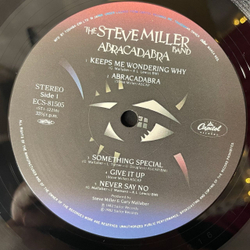 Винтажная виниловая пластинка LP The Steve Miller Band Abracadabra (Japan 1982) (Obi) Something Special