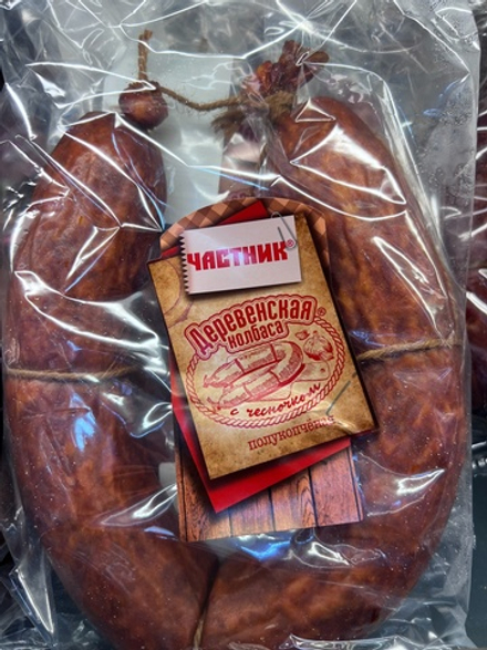 Деревенская с чесночком в/к Старая станица