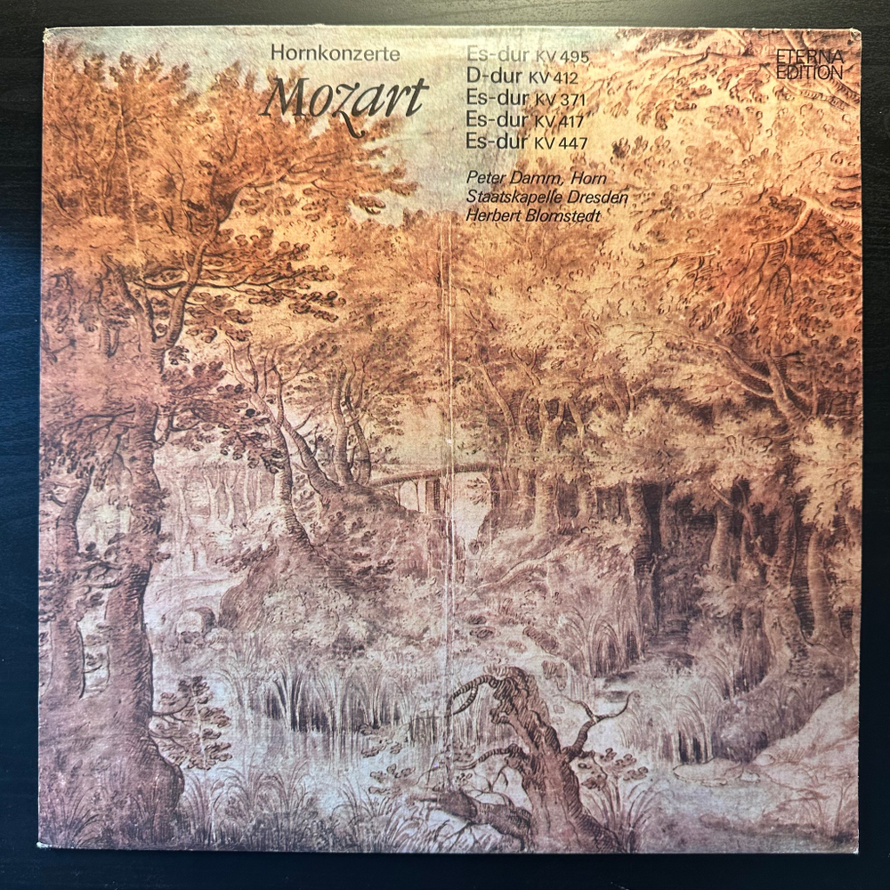 Моцарт - Концерты для валторны (Германия 1975г.)