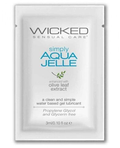Гель-лубрикант Simply Aqua Jelle - 3 мл.