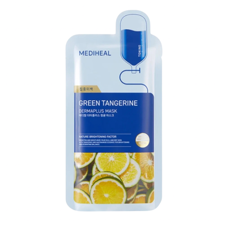 Mediheal Green Tangerine Derma Plus Mask 1шт