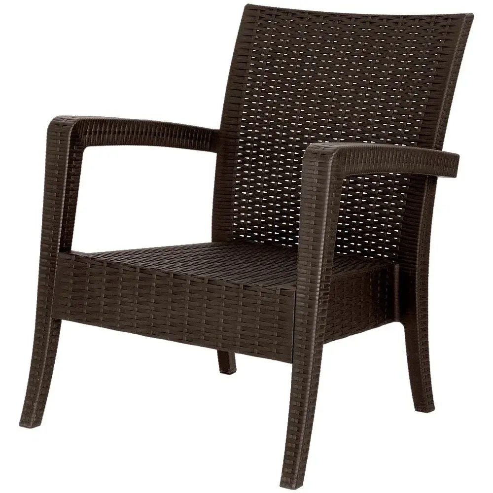 Кресло-диван RATTAN Ola Dom коричневый 760х890мм