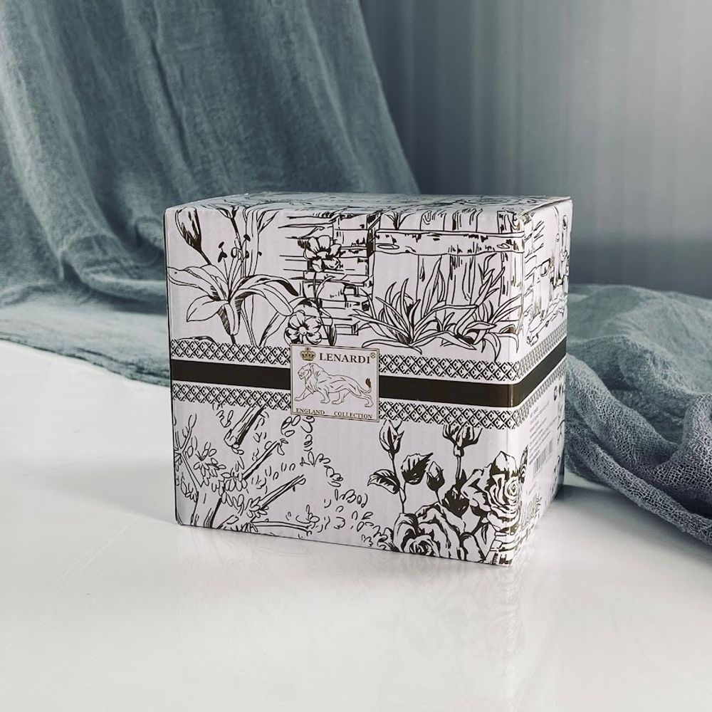 Lenardi 109-303 Кружка 400мл в под.уп.(х24)Фарфор