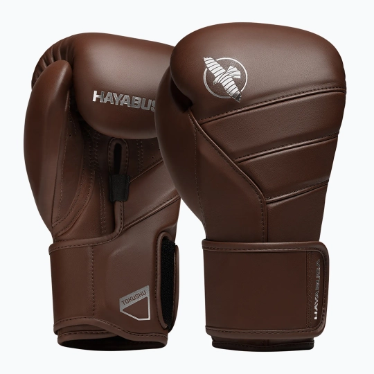 Боксёрские перчатки Hayabusa T3 Kanpeki walnut brown