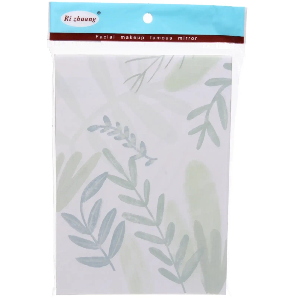 Зеркало косметическое складное «ФОРТУНА БРИ», микс 4 дизайна, тропики, 15*21см