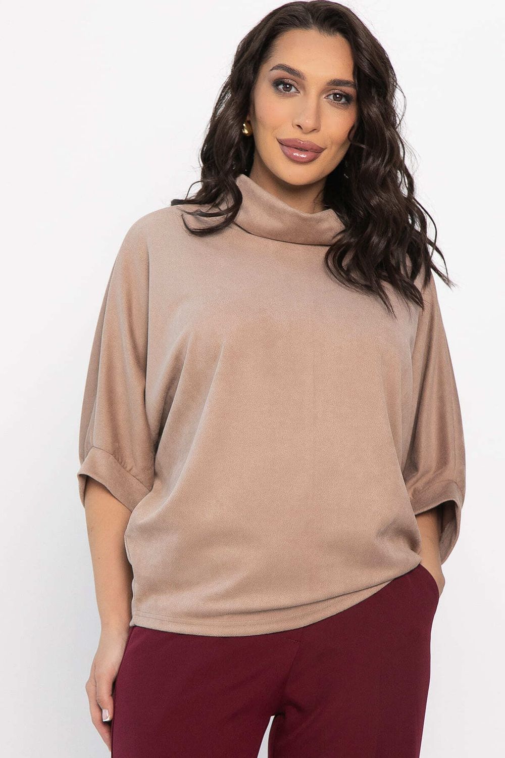 Блуза Барбара НЬЮ (капучино) Б14572-12М LT Collection