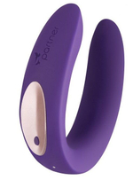 Многофункциональный стимулятор для пар Double Plus (Цвет: фиолетовый)