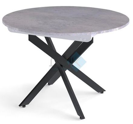 Стол DikLine RDB100X опоры чёрные