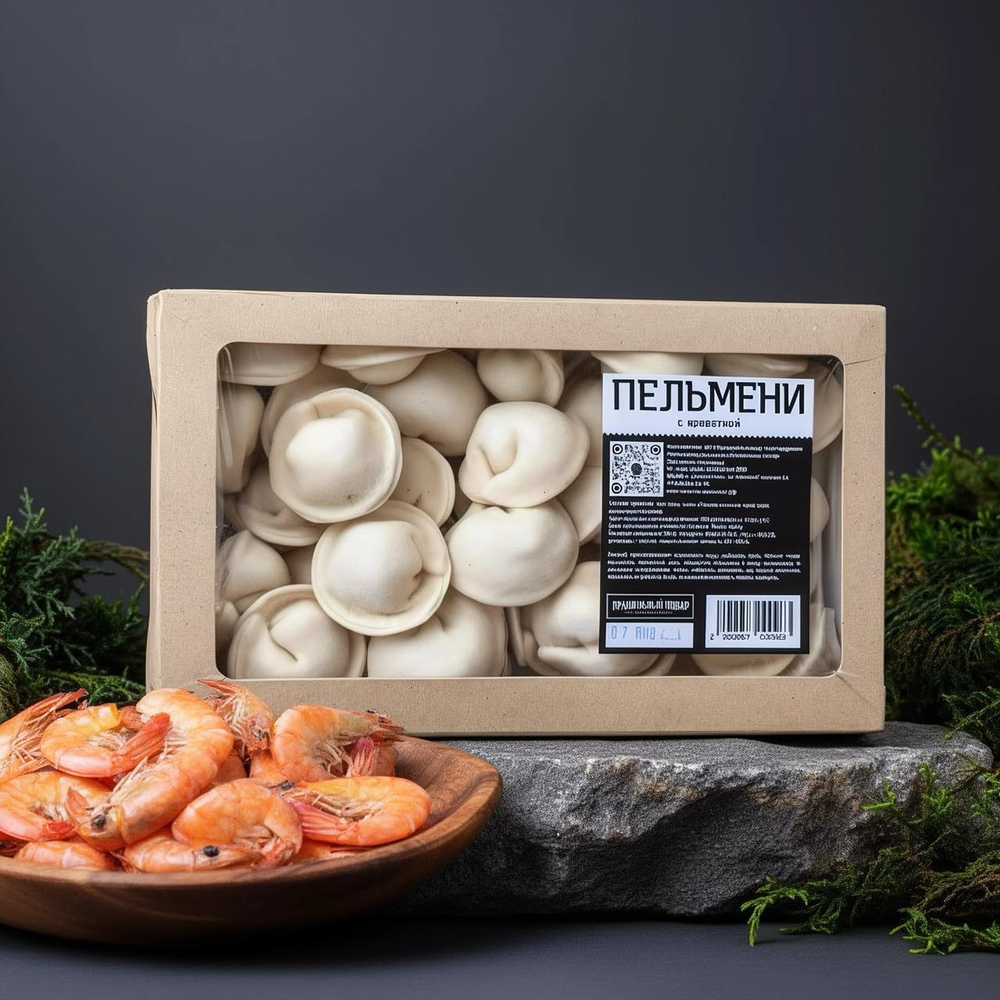 Пельмени с креветкой 500 г