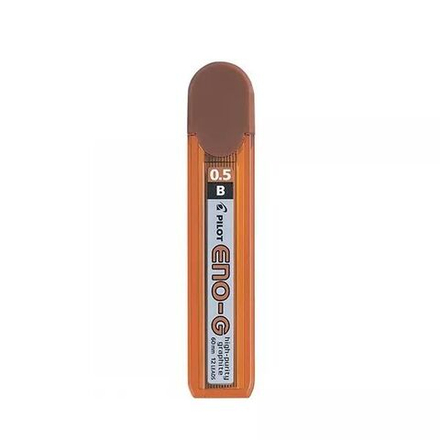 Грифели запасные PILOT B 0,5мм, 12 гриф. в пенале