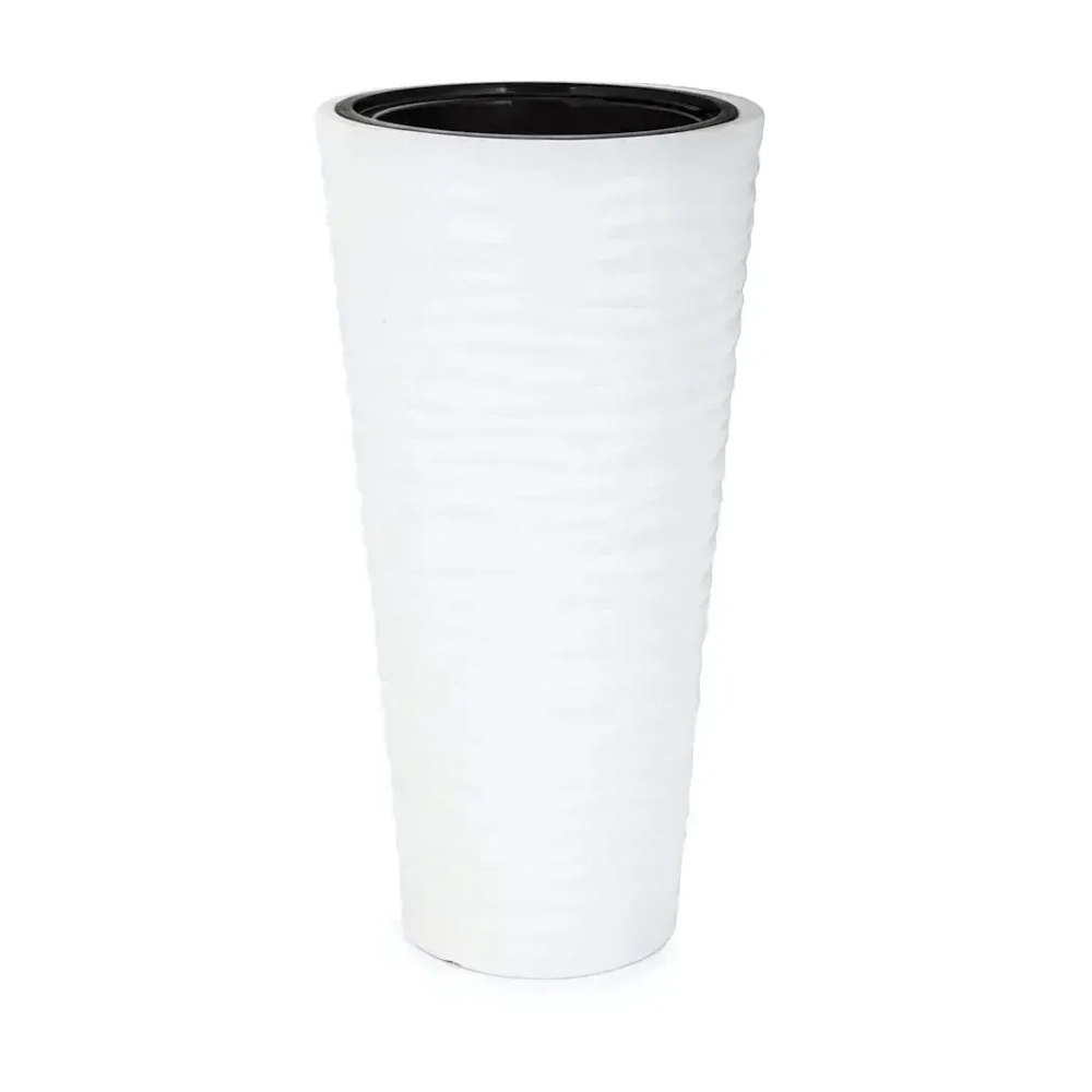 Кашпо Оазис 43л (со вставкой 10л) (белый)