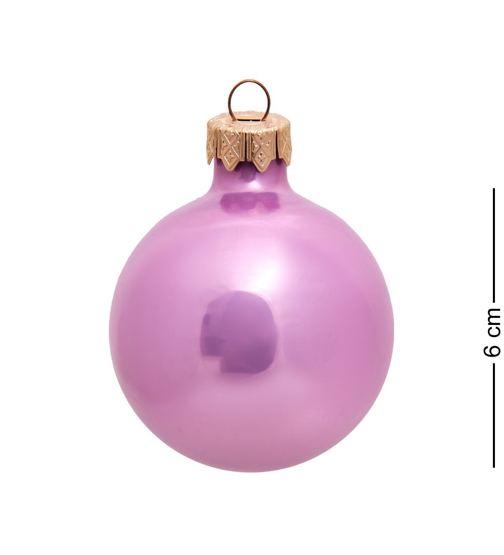 Элита НФШ-1066/6 Ел. украшение Шар «Сиреневый» 60 мм