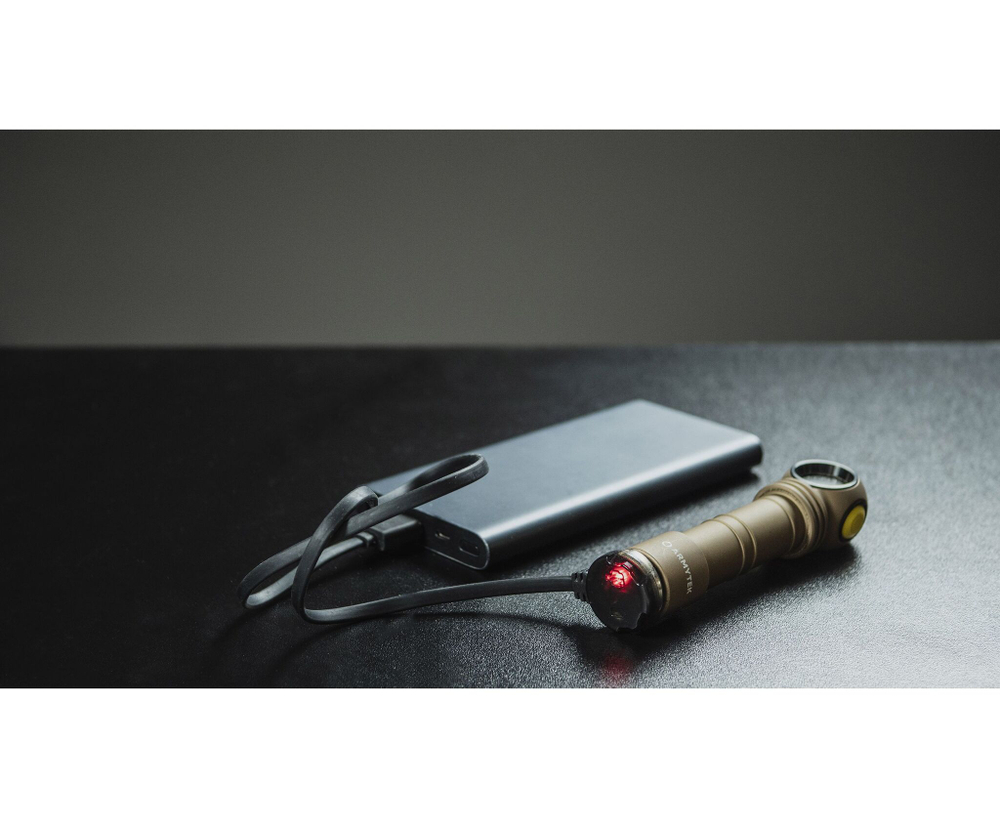 Мультифонарь Armytek F08701CS Wizard C2 Pro Magnet USB Sand White