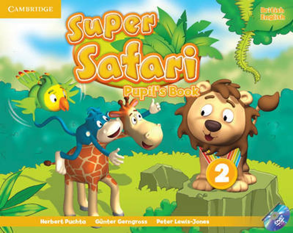 Super Safari 2 Pupil&#39;s Book with DVD-ROM