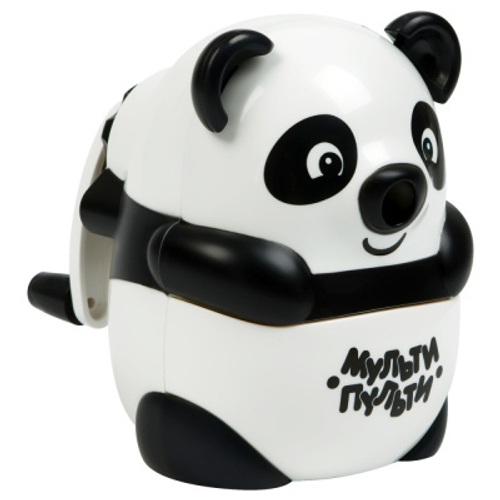 Точилка механическая Мульти-Пульти "Панда", пласт. копус, инд. упаковка И