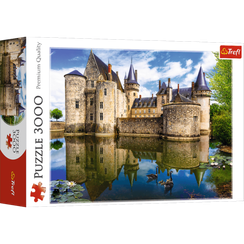 Puzzle "3000" - Castle in Sully-sur-Loire, France