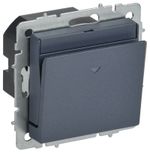 BRITE Выключатель карточный 30А ВС10-1-8-БрМ маренго IEK