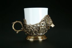 Чашка для кофе "Трофейный Медведь"