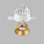 G214603 Светильник DOMINO ROUND MR16 ЗОЛОТО (214610+214603)