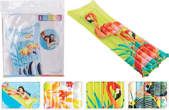 Dəniz şarı \ Плавательное кольцо \ Swimming Rings flamingo 183x69 sm