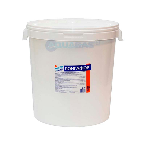 ЛОНГАФОР Маркопул органический медленный хлор (табл. 200 гр) 30кг