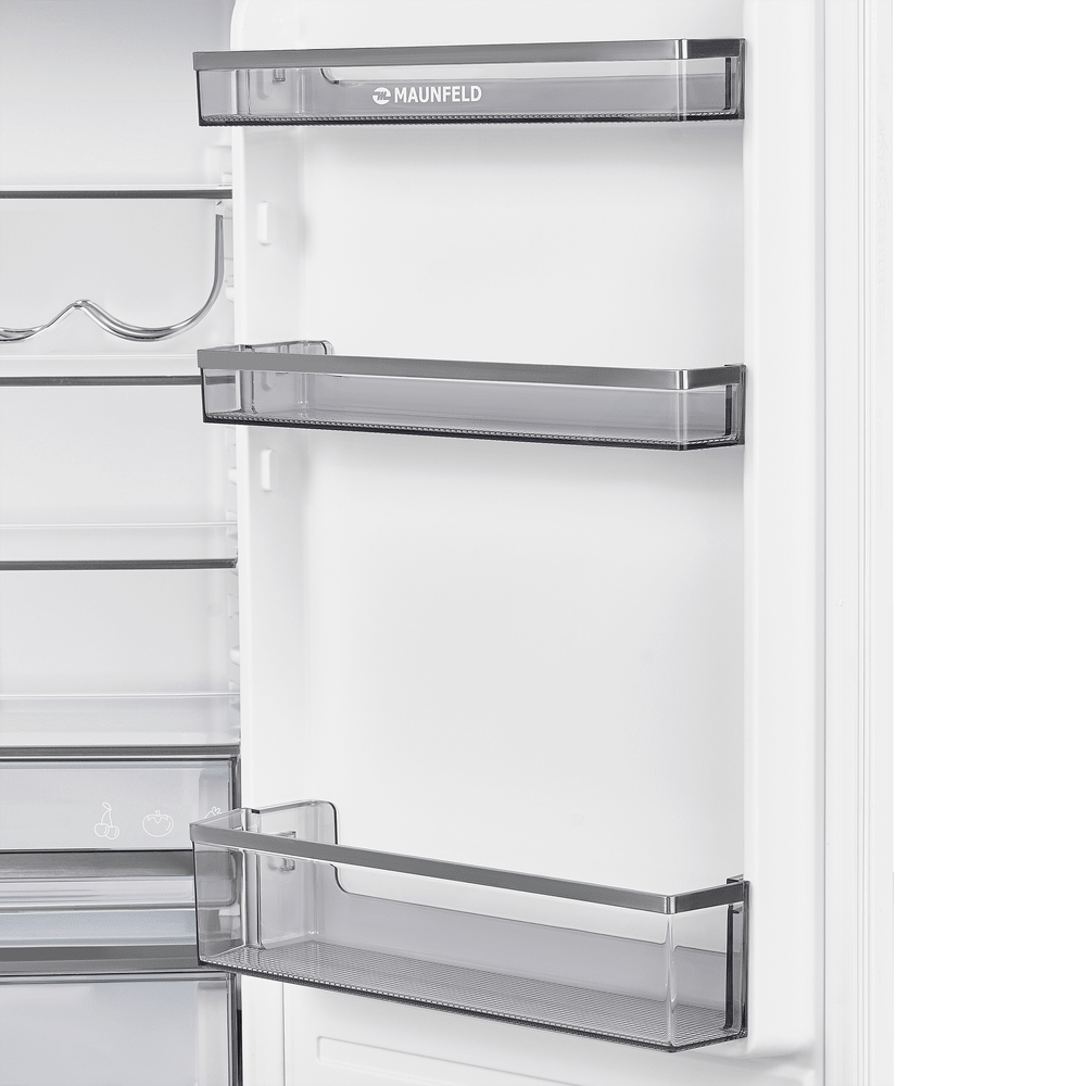 Встраиваемый холодильник NO FROST с инвертором MAUNFELD MBF177NFFWGR Inverter