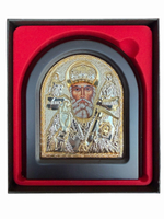 Икона Николай Чудотворец 14×12 см