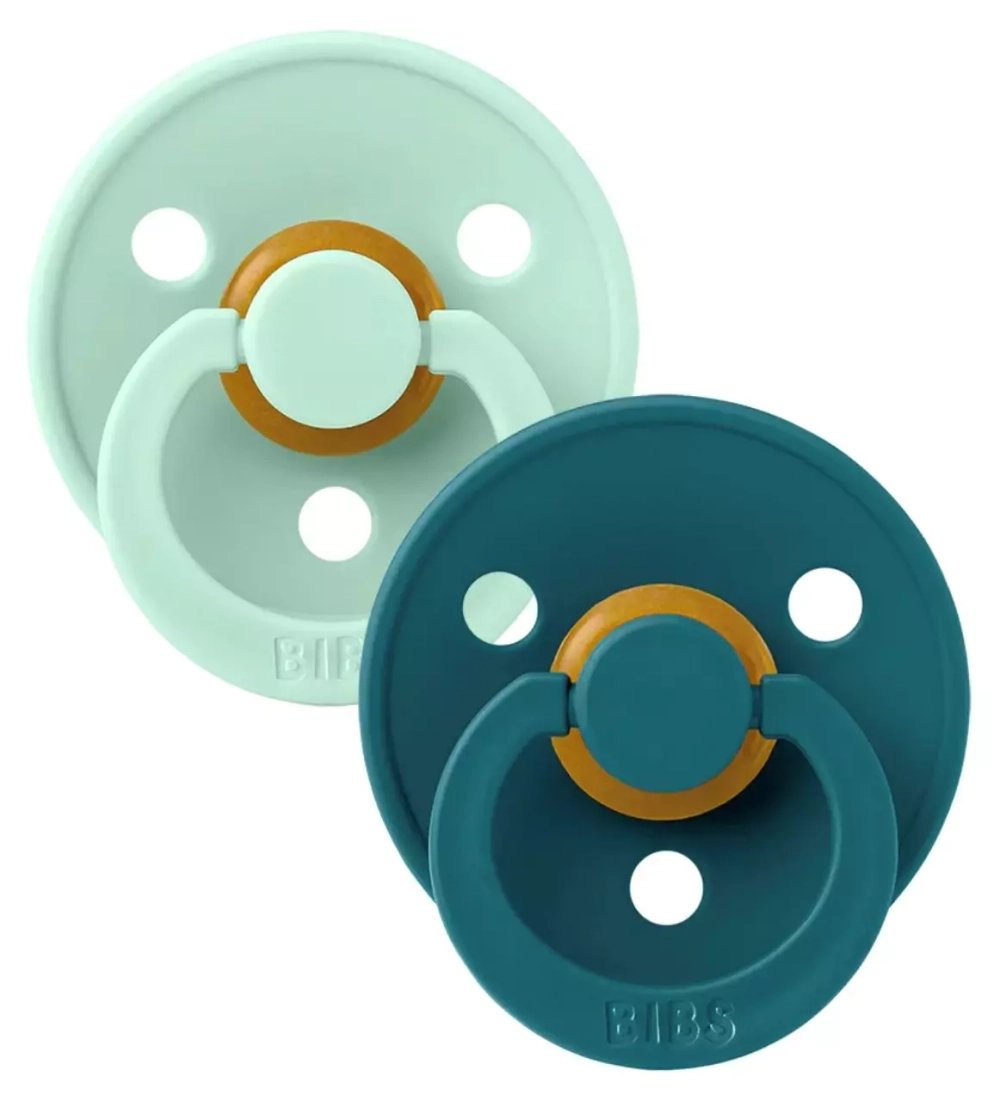 Набор BIBS Colour: Nordic Mint/Forest Lake, 0-6 месяцев