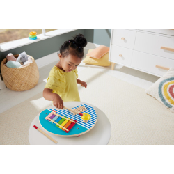 Fisher Price HXT91 — Музыкальный столик Fisher-Price деревянный с инструментами — фото 4