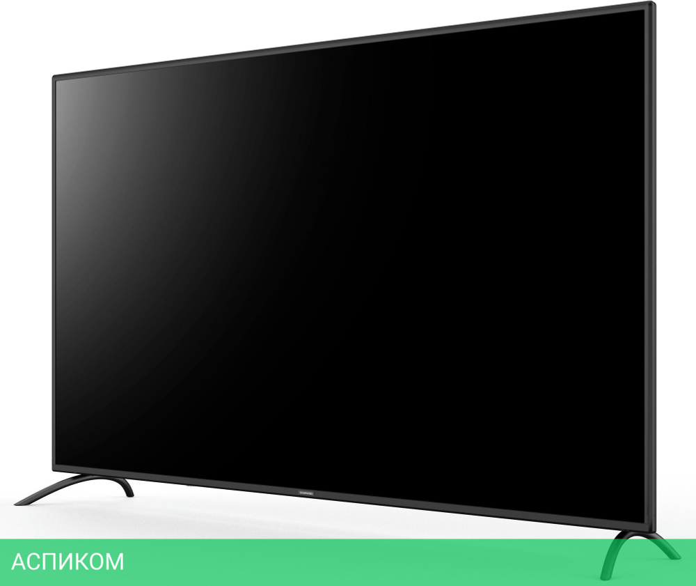 Телевизор Starwind SW-LED65UG402 стальной/черный