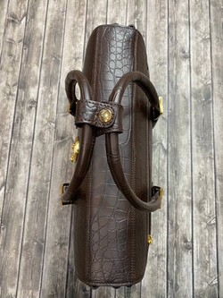 Дорожная сумка Stefano Ricci из кожи крокодила