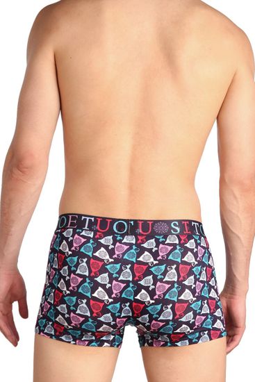 Трусы мужские боксеры из вискозы Tuosite 8032 синие