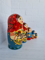 Матрешка "с курочкой" традиция 5мест