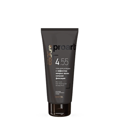 Гель для укладки с эффектом мокрых волос ESTEL HAUTE COUTURE PROART cильная фиксация, 200