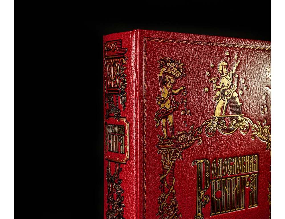 Родословная книга "Праздничная" красная арт.РК1138