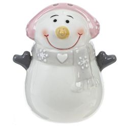 GAEM Набор: солонка и перечница "Снеговики", L6 W5 H7,5 см