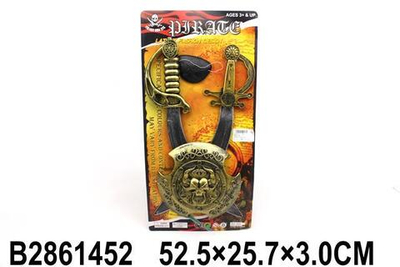 Набор оружия Пирата, блистер 866