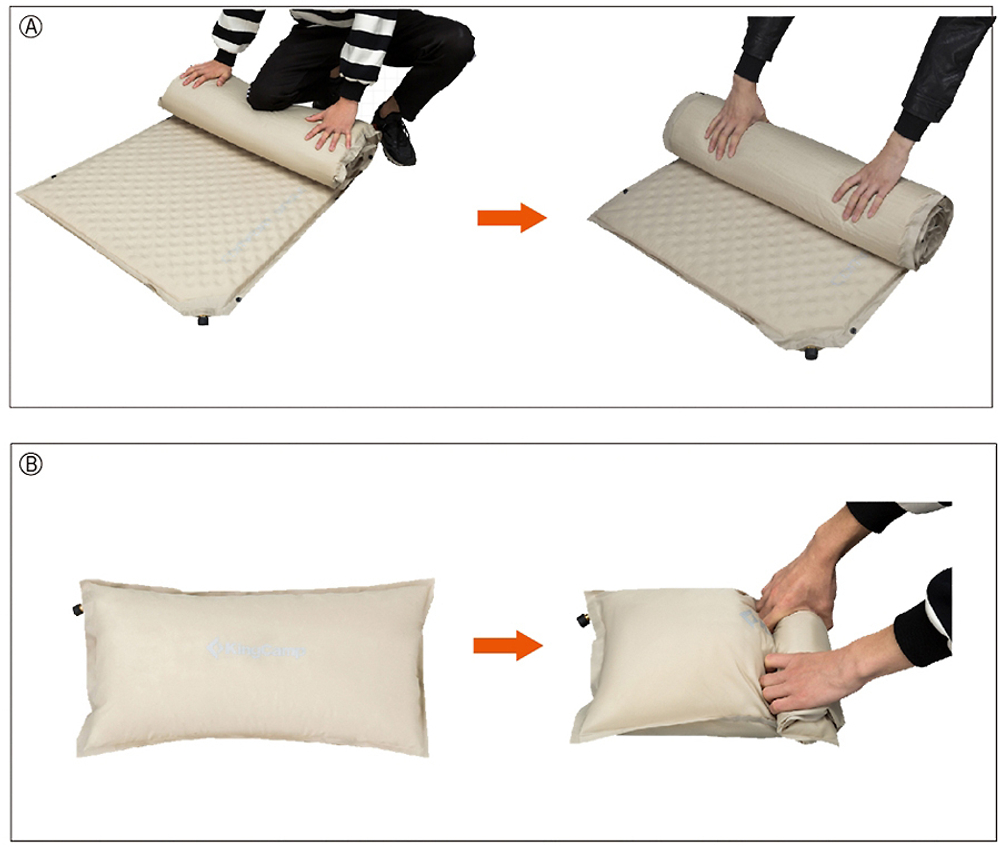 Коврик  KingCamp Comfort Single 198х63х4 [KM3605]