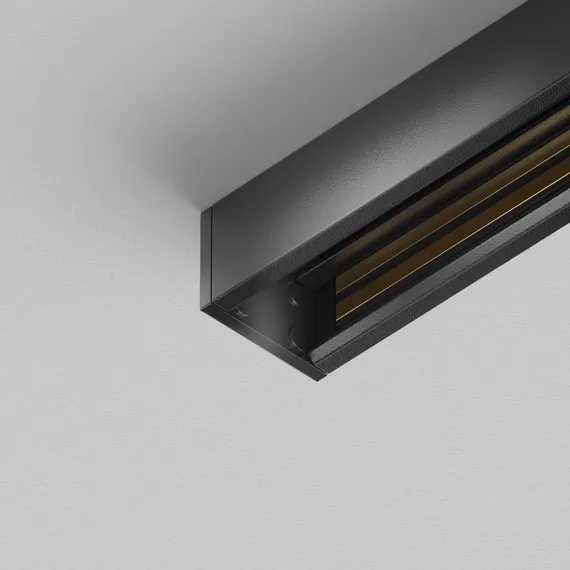 Заглушки к накладному/встраиваемому шинопроводу Exility X 2шт, черные Technical tra239ec-41b