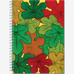 Блокнот-скетчбук SKETCHBOOK А5 с жесткой обложкой 60л. "Цветные Витражи"