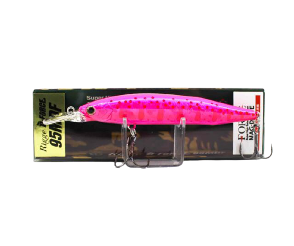 Воблер ZipBaits Rigge D-Force 95MDF 289 Shiney Pink