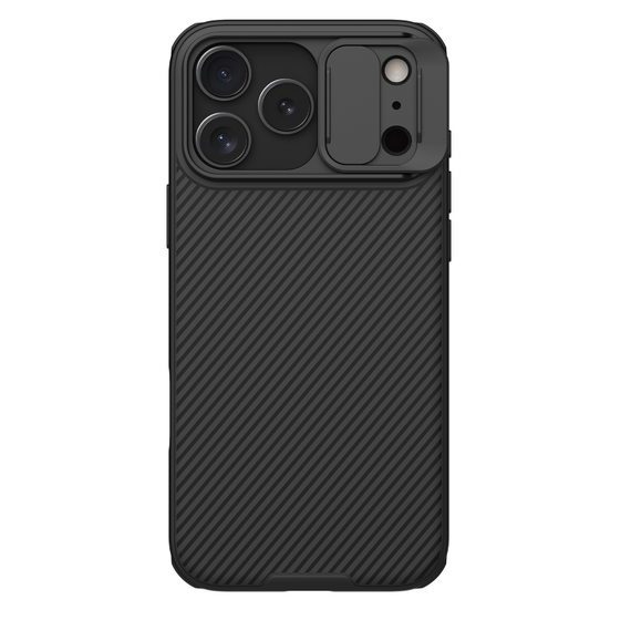 Чехол усиленный с двойной защитной шторкой для камеры от Nillkin на iPhone 17 Pro Max, серия CamShield Pro
