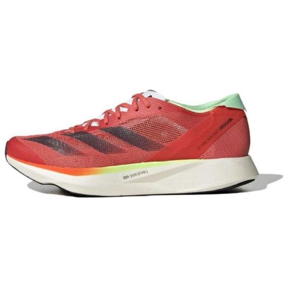 Adidas Adizero Takumi Sen 10 Бежевые кроссовки Низенький верх Красный Мужской