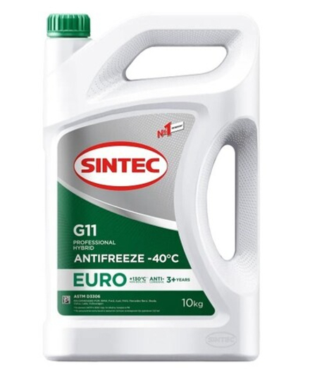 Антифриз SINTEC EURO G11 10кг (зеленый)
