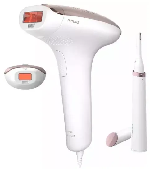 Фотоэпилятор Philips BRI921, розовый/белый