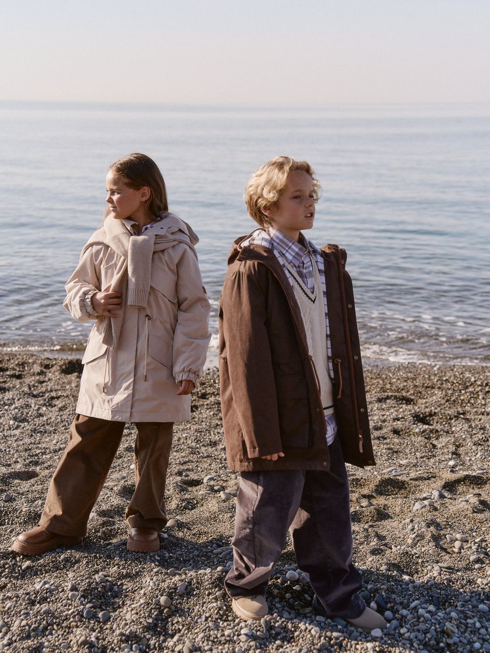 Парка демисезонная "Шоколад" 7+