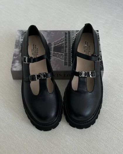 Лоферы из натуральной кожи